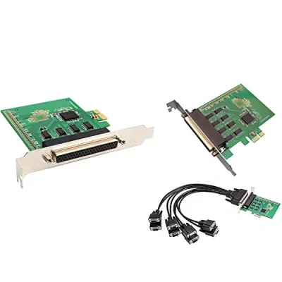 Abbildung von KALEA INFORMATIQUE PCIe Controller Karte mit 8 COM Ports RS232 UART EXAR Chipsatz XR17V358.