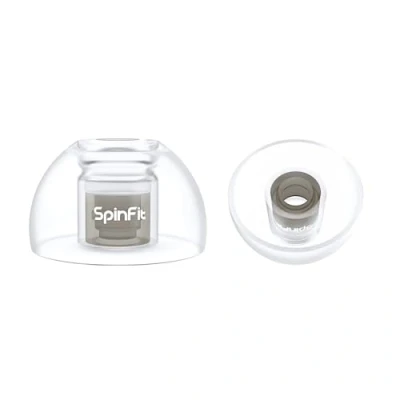 Abbildung von SpinFit Omni for True Wireless Earbuds &amp; IEMs XL Patentierte Silikon Ohrstöpsel als Ersatz (1 Paar) (3,7 mm Düsendurchmesser)