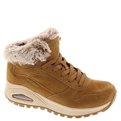Abbildung von Skechers UNO Rugged Wintriness Snowboot/Winterstiefel, Damen, Größe: 38, Cognac Schuhe