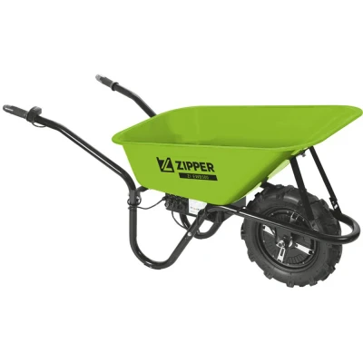 Abbildung von ZIPPER Motorschubkarre, ideal für den Transport von Schüttgütern rund um Haus, Hof und Garten