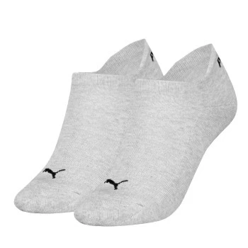Abbildung von Puma 2P Women Cushioned Sneaker Socks Grau Gr 39/42 Damen