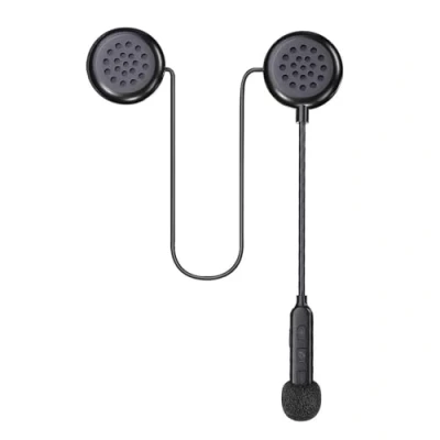 Abbildung von OBEST Motorrad Helm Headset, Wasserdichtes Bluetooth Headset mit Zwei Akkus für Drahtlose Kommunikation, Musikanrufsteuerung Mikrofon, Motorräder Outdoor for Cycling/Skiing