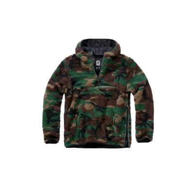 Abbildung von Brandit Fleecepullover, Herren, Größe: 4XL, Woodland