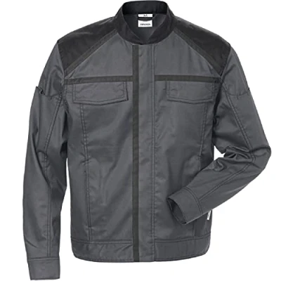 Abbildung von FRISTADS Herrenjacke Fusion grau/schwarz Größe M