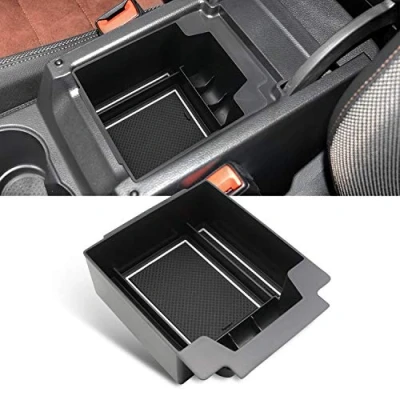 Abbildung von YEE PIN 2023 Ateca Mittelkonsole SEAT FR 2016 Handschuhfach für Armlehne Organizer Aufbewahrungsbox Mit Rutschfestermatte Cuprα