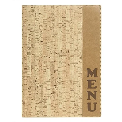 Abbildung von SECURIT Speisekarten Mappe Design Cork, DIN A4, beige, MC DRA4 CORK