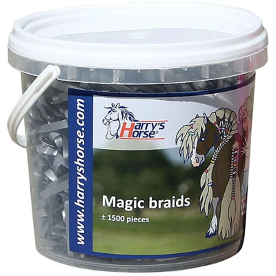 Abbildung von Harry&#039;s Horse Magie zu flechtenn, Topf One Size Silber