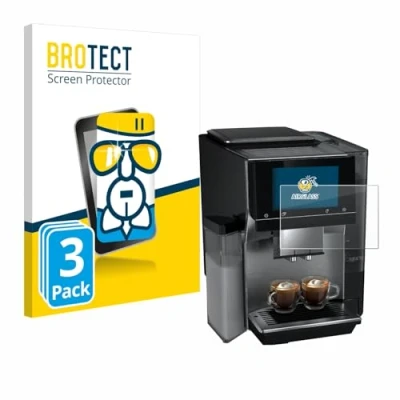 Abbildung von BROTECT Schutzglas für Siemens EQ700 (3 Stück) Schutzfolie Panzer Folie Glas [Extrem Kratzfest 9H, Anti Fingerprint, Ultra Transparent]