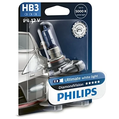 Abbildung von Philips Diamond Vision 5000K HB3 Auto Scheinwerfer Birnen (Single Pack)