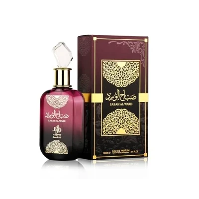 Abbildung von Al WATANIAH Sabah Ward Luxuriöses Parfüm für Frauen, Eau de Parfum, 100 ml, blumiger und raffinierter Duft