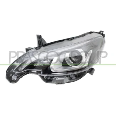 Abbildung von PRASCO PG2064904 Scheinwerfer links LED, HIR2, H21W schwarz ohne Stellmotor für LWR PEUGEOT: 108 Schrägheck