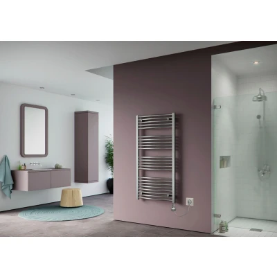 Abbildung von Ximax Elektrischer Badheizkörper &quot;C3, 1732 mm x 600 mm&quot;, 900 Watt, Heizstab Typ 4, Chrom