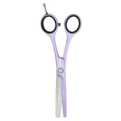 Abbildung von JAGUAR White Line Pastell Plus Offset ES 40 Effilierschere Lavender 5.5&quot; 14 cm
