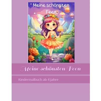 Abbildung von Meine schönsten Feen Malbuch: Malbuch für Kinder ab 4 Jahren