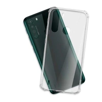 Abbildung von mtb more energy® Case Soft Armor kompatibel mit Motorola One Fusion (XT2073, 6.5&#039;&#039;) verstärkte Ecken Kameraschutz 1,5mm TPU Schutz Hülle Cover Tasche Handyhülle