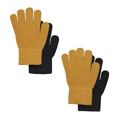 Abbildung von Celavi Unisex Baby Magic Gloves Fingerhandschuhe, Mineral Yellow, 3 Jahr EU
