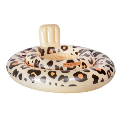 Abbildung von Swim Essentials Baby Schwimmring Leopard Beige 69 cm