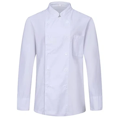Abbildung von MISEMIYA Herren Men&#039;s Chef Jacket Kochjacke 842 842B, Weiß, 5XL