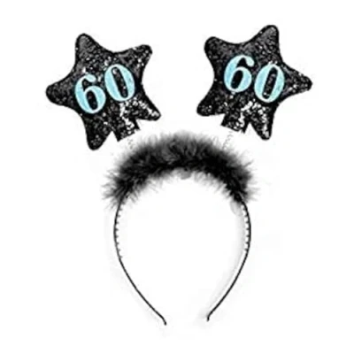 Abbildung von Haarreifen 60. Geburtstag Haarband Party