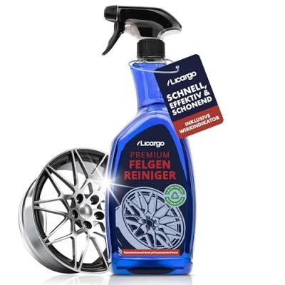 Abbildung von LICARGO Felgenreiniger (1 Liter) kraftvolle Reinigung &amp; besonders materialschonend hergestellt in Österreich Auto Alufelgen Reiniger alle anderen Felgen Rim Cleaner