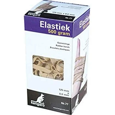 Abbildung von Kangaro Gummiband 125x8mm Schachtel à 50 Gramm naturell