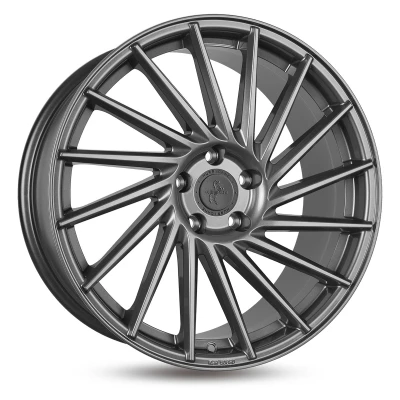 Abbildung von KESKIN 5 loch 19Zoll 108mm Alufelge KT17 Hurricane Palladium lackiert KT178519510845PP Felge