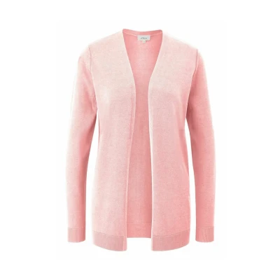 Abbildung von s.Oliver Cardigan aus Viskose Baumwollmix zartrosa 36