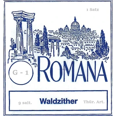 Abbildung von Romana Waldzither Saiten Satz 9 saitig