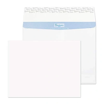 Abbildung von Blake Premium Secure TR7700 Reißfest FAlte Briefumschlag Haftklebung Weiß C4 229 x 324 50 mm 125 g/m² 100 Stück