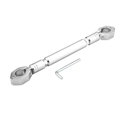 Abbildung von Motorrad Ausgleichsstange Balance Bar, Universal 22mm Aluminium Alloy Cross Bar Lenker Verstärken Hebel Zubehör(Silver)