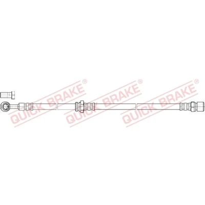 Abbildung von Bremsschlauch QUICK BRAKE 50.850X