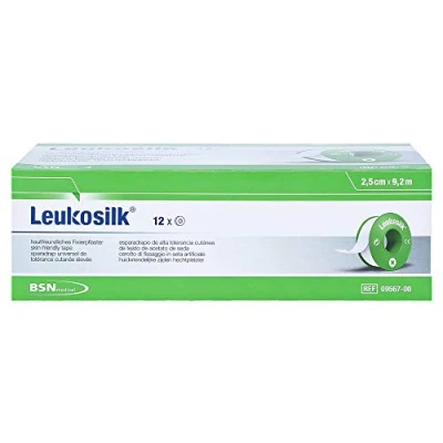 Abbildung von LEUKOSILK 2,5 cmx9,2 m 12 St