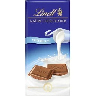 Abbildung von Lindt Schokolade Vollmilch 100g Tafel Aus zartschmelzender Schokoladentafel Schokoladengeschenk