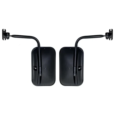 Abbildung von MelTruck® 2x Außenspiegel Seitenspiegel 290x170 mm LKW Traktor Bagger R1200 Spiegelhalter