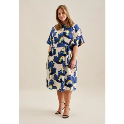 Abbildung von Seidensticker Blusenkleid, Damen, Größe: 48, Blue