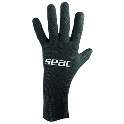 Abbildung von Seac Ultraflex 2, Ultra elastische 2 mm Neoprenhandschuhe für Tauchen und Unterwasser Speerfischen, rutschfest