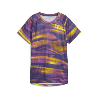 Abbildung von Puma RUN Velocity TEE Sport Tshirt, Damen, Größe: Large, Wild berry
