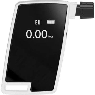Abbildung von ACE XS Lite Promilletester für Autofahrer polizeigenauer Mini Alkoholtester mit Schlüsselanhänger Alkoholtest fürs Auto