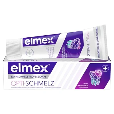 Abbildung von elmex Zahnschmelz Zahnpasta Opti schmelz Professional 75 ml