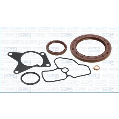 Abbildung von AJUSA 54157700 Dichtungssatz, Kurbelgehäuse RENAULT: MEGANE 3 Grandtour, CLIO 3, LAGUNA Grandtour