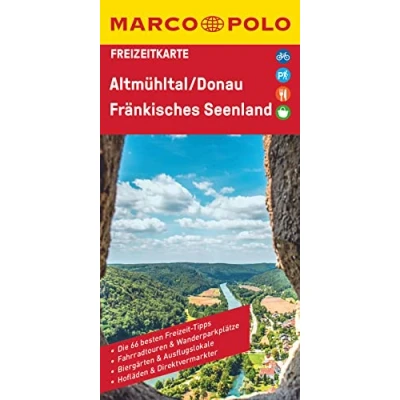 Abbildung von MARCO POLO Freizeitkarte 36 Altmühltal, Donau, Fränkisches Seenland 1:110.000: 1:110 000,