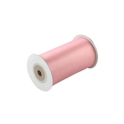 Abbildung von Satinband 100mm x 10m Rolle FARBAUSWAHL in 3/6/12/25/38/50/75/100mm farbecht &amp; waschbar Schleifenband für Hochzeit Geschenkband zum Verpacken Dekorieren Basteln Altrosa 158
