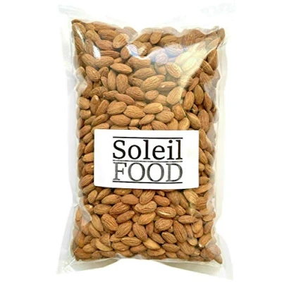 Abbildung von 1 kg Mandeln gesalzen und geröstet mild Mandelkerne reich an Proteinen feinste Qualität Soleilfood