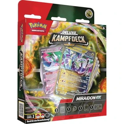 Abbildung von POKÉMON Sammelkarte Pokémon Deluxe Kampfdeck Miraidon ex