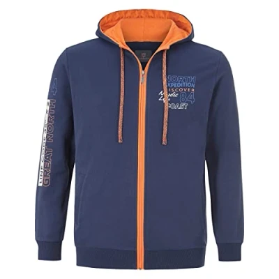 Abbildung von Jan Vanderstorm Roderich Sweatjacke, Herren, Größe: 3XL, Dunkelblau