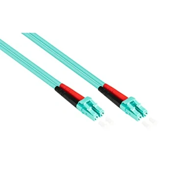 Abbildung von Patchkabel LWL Duplex OM3 (Multimode, 50/125) LC/LC, 3m, Good Connections®