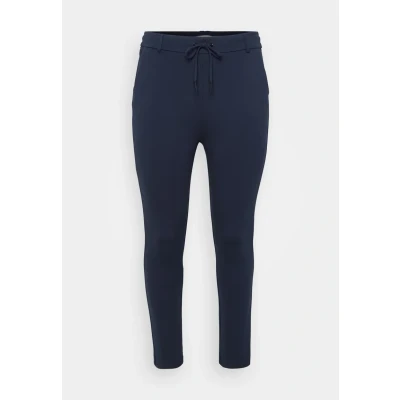 Abbildung von ONLY Carmakoma Cargoldtrash Classic Stoffhose, Damen, Größe: 54x32, Night sky