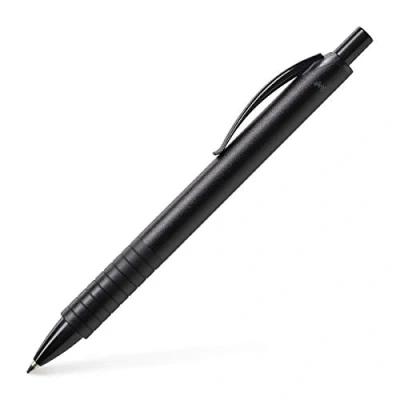 Abbildung von FABER CASTELL 143499 Kugelschreiber Basic M, in Faltschachtel, schwarz, 1 Stück