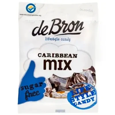 Abbildung von 90g Karibische Sahnebonbons Caribbean mix lowcarb zuckerfrei