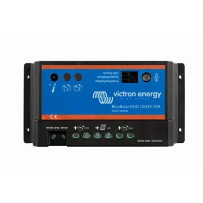 Abbildung von Victron Energy BlueSolar PWM DUO LCD&amp;USB 12/24 Volt 20 Amp Laderegler